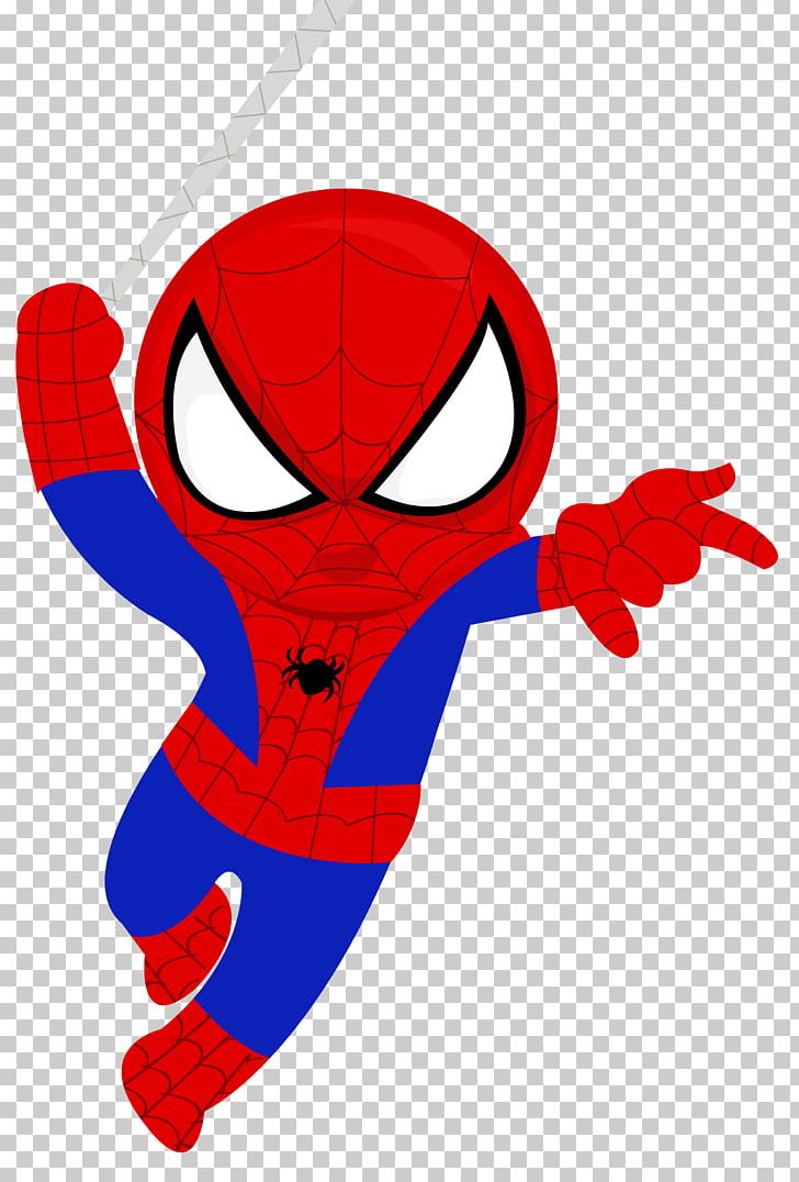 Spiderman superhero png.