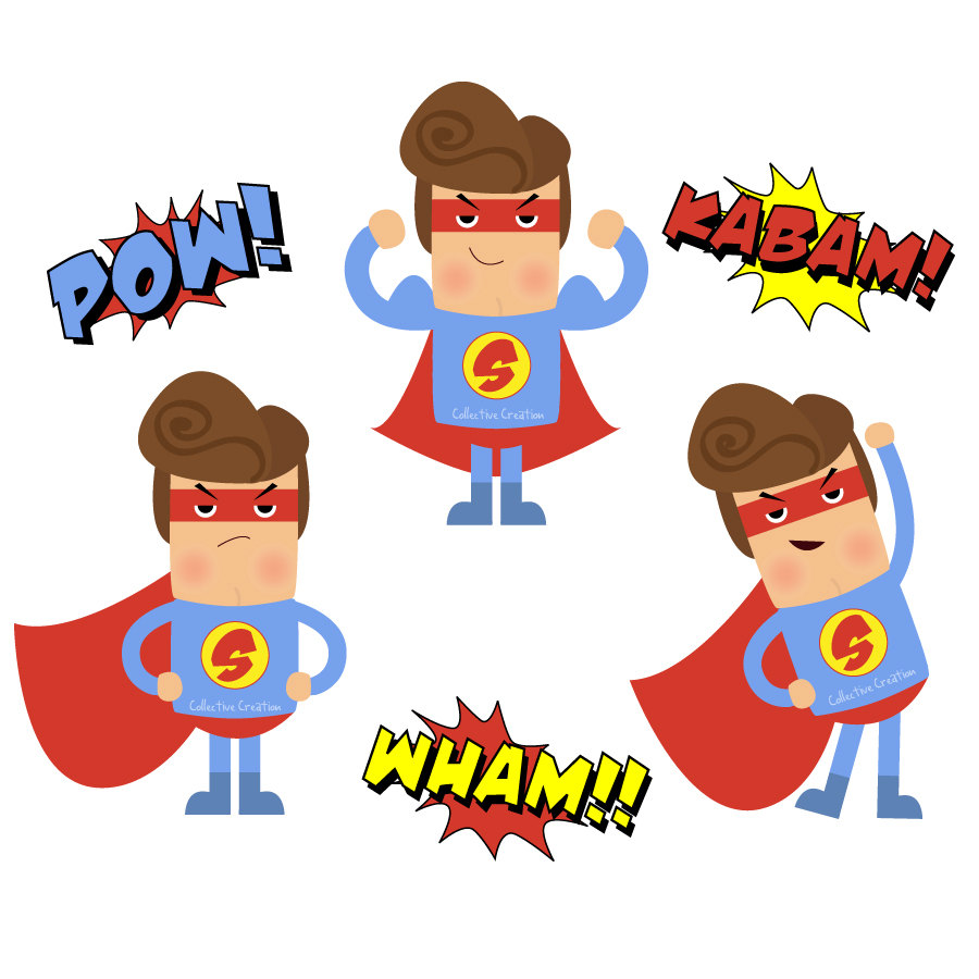 Free Superhero Cliparts, Download Free Clip Art, Free Clip
