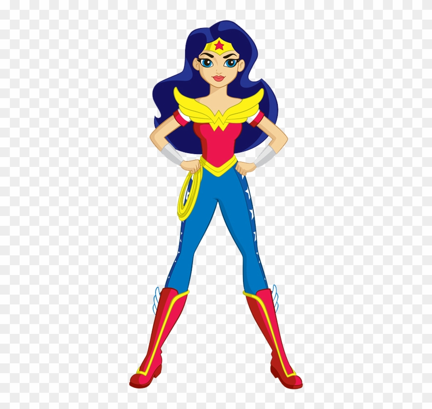 Vector superhero female.
