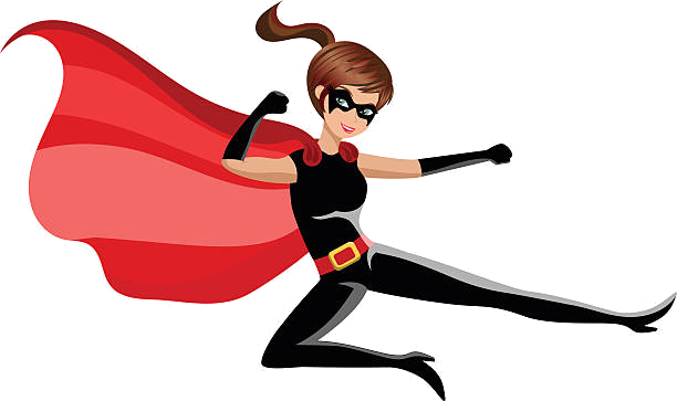 Superhero Royalty Free Woman Clip Art Vector Images Women