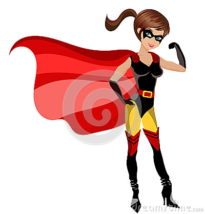 Super Hero Woman Muscles