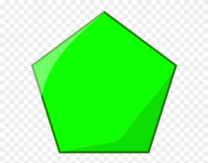 hexagon clipart green