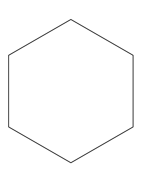 Hexagon clipart regular, Hexagon regular Transparent FREE