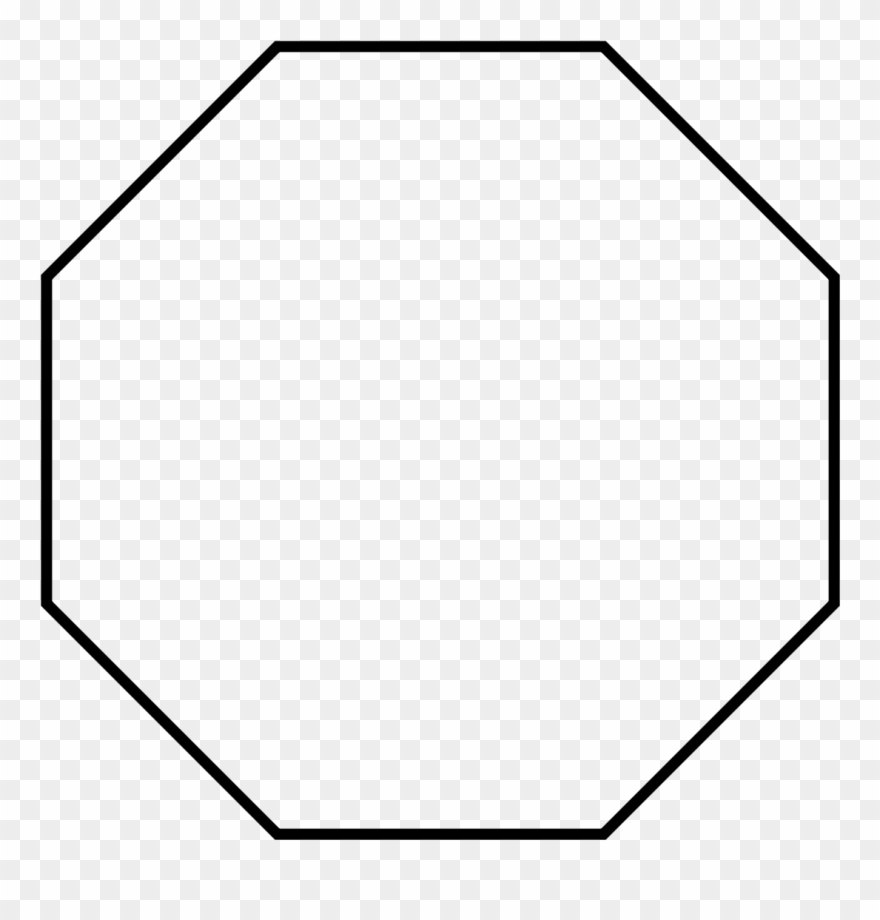 Hexagon clipart bentuk.