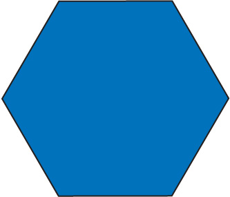 Hexagon clipart hexagon.