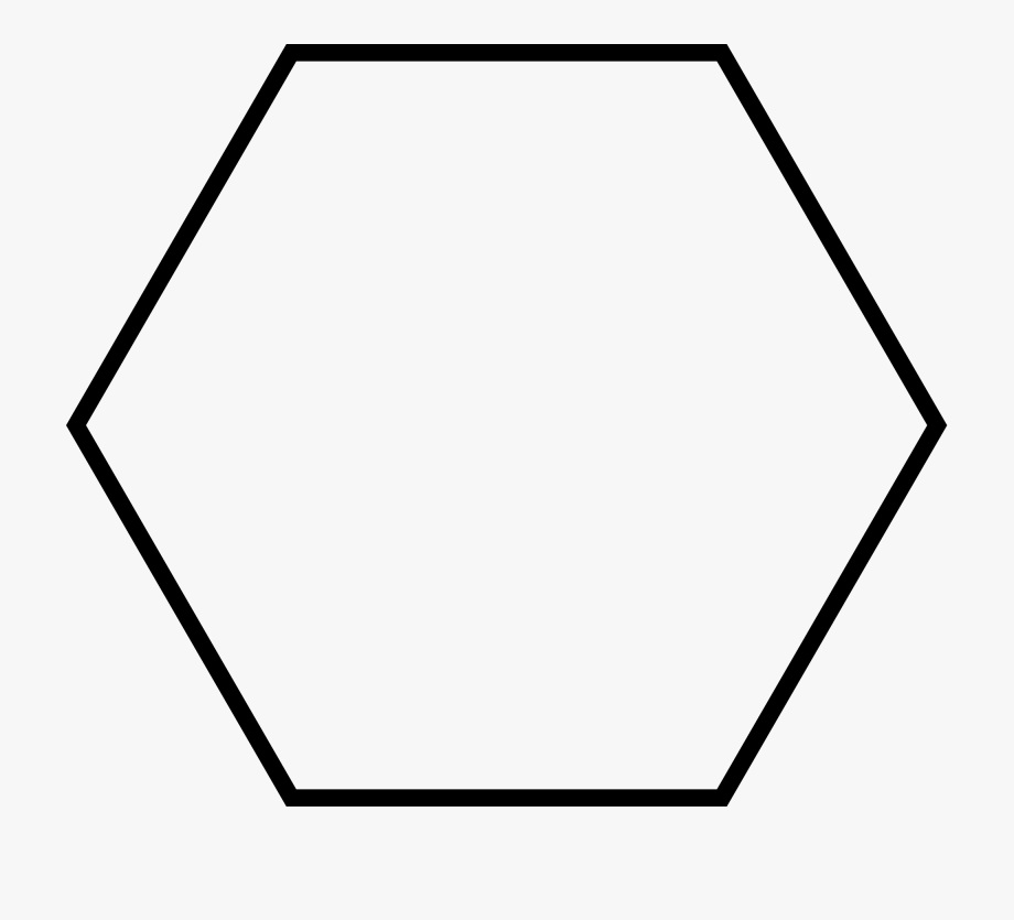 Pentagon clipart hexagon.