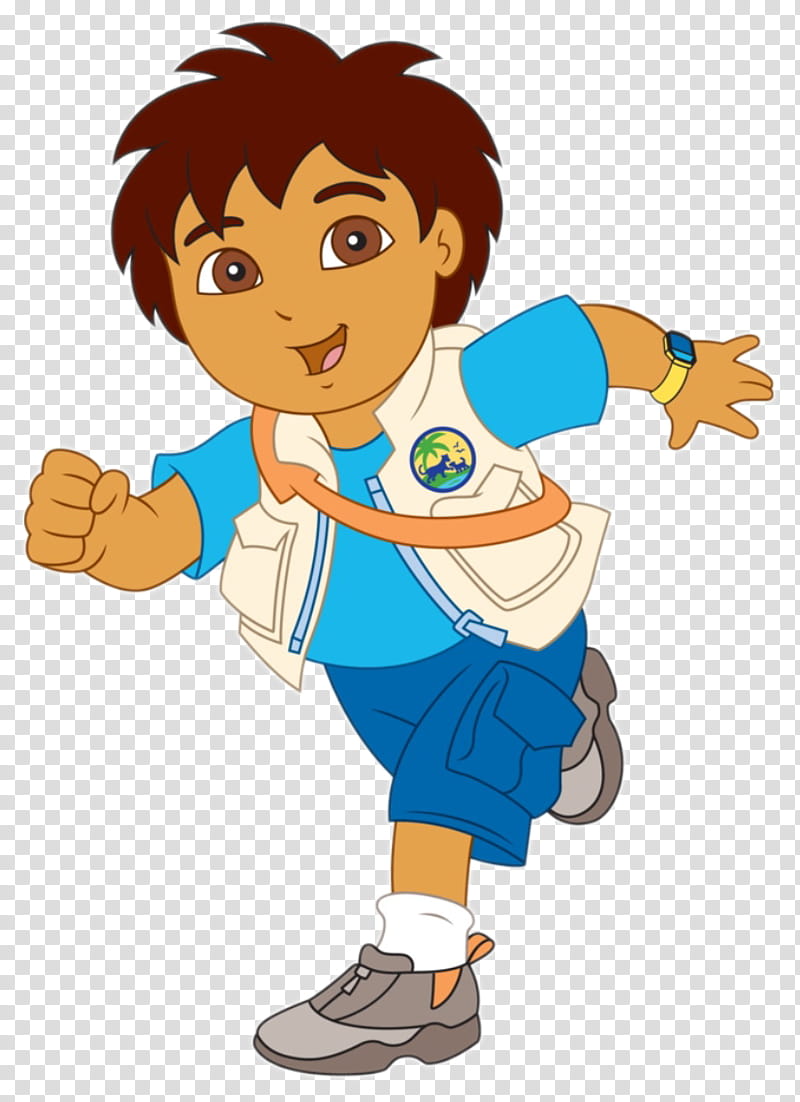 Dora The Explorer, Diego transparent background PNG clipart