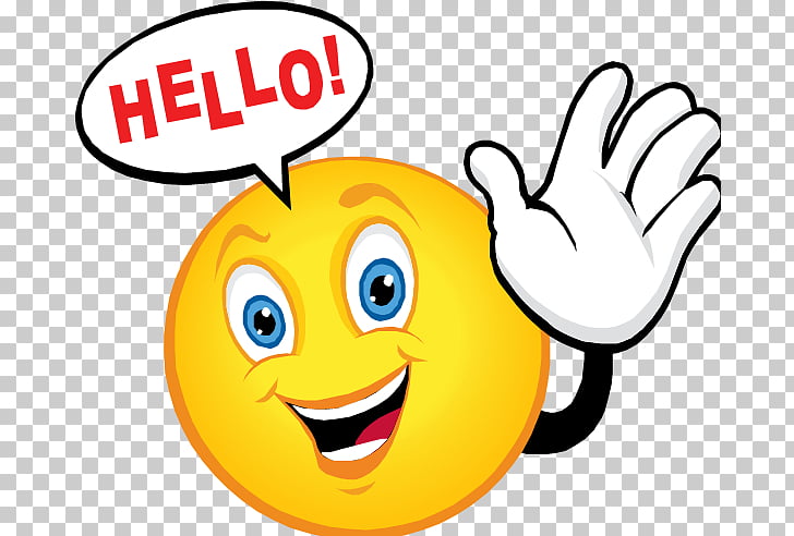 Smiley Emoticon Hello , Say Hi, happy emoji icon PNG clipart