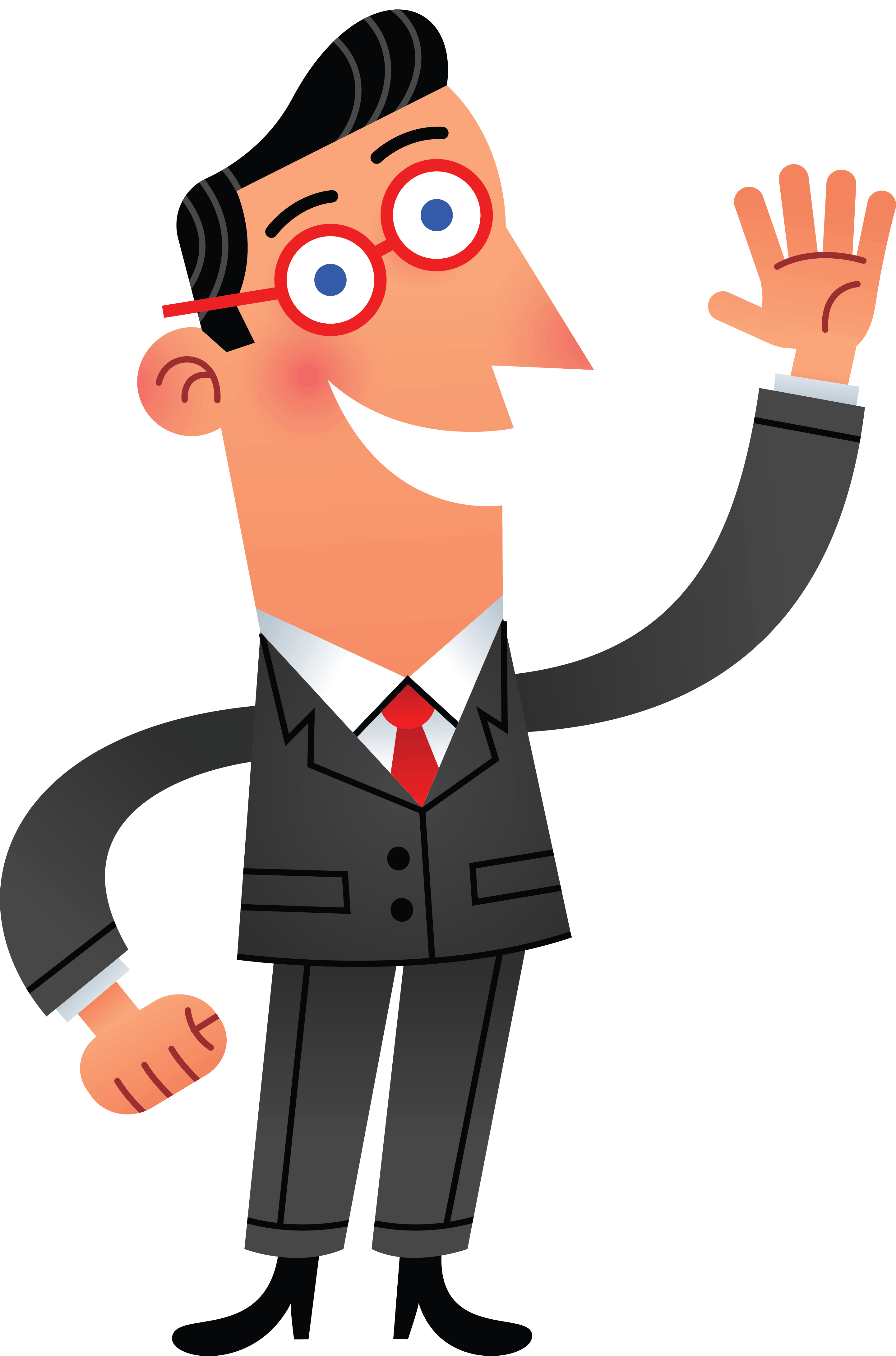 Clipart welcome person.