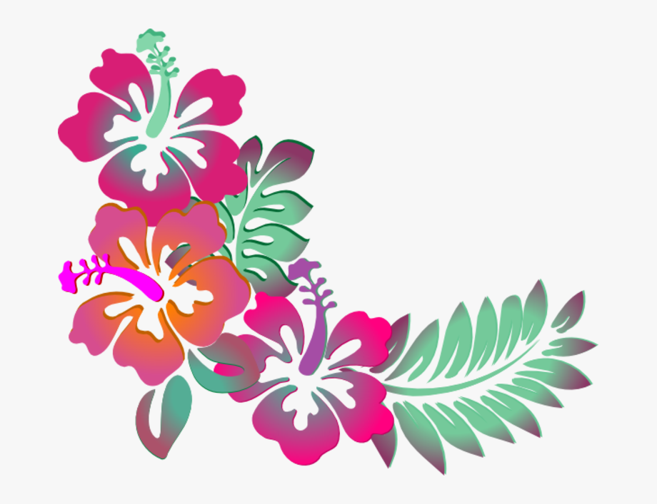 Hibiscus design flower.