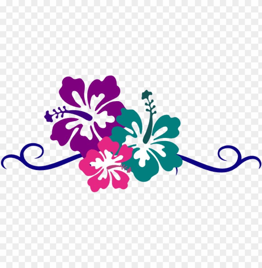 This free clipart png design of hibiscus clipart has