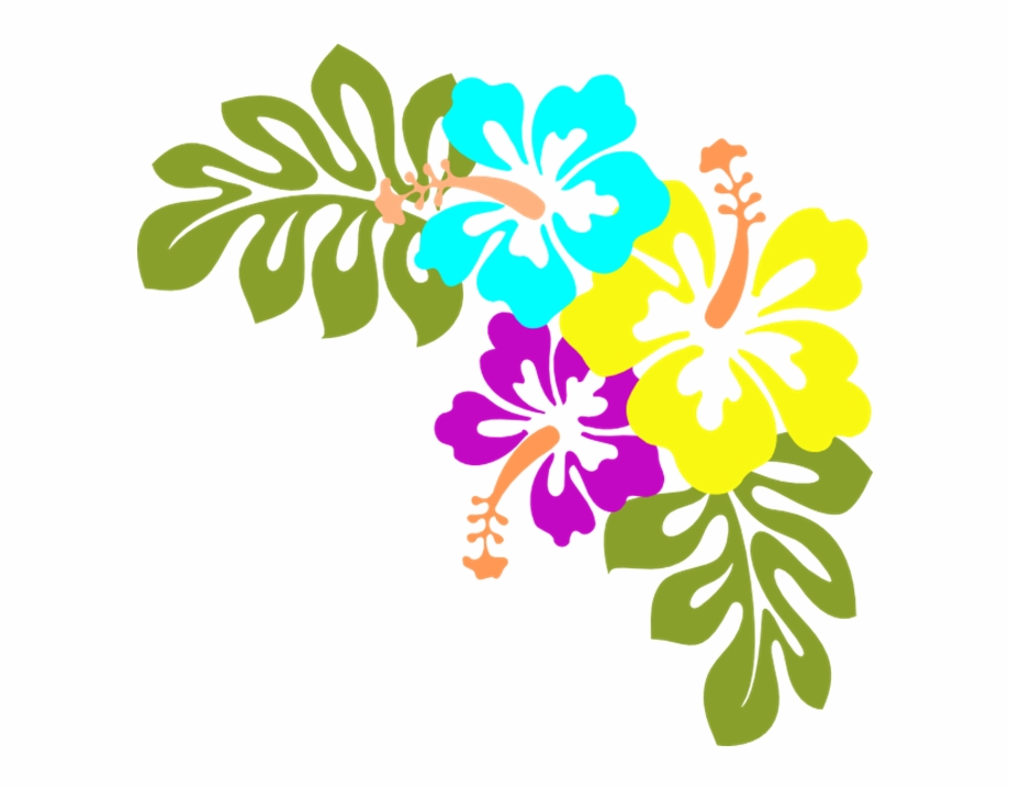 Clipart Flower Free Hawaiian