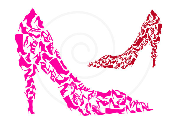 Simple high heel shoe clip art at free clipart