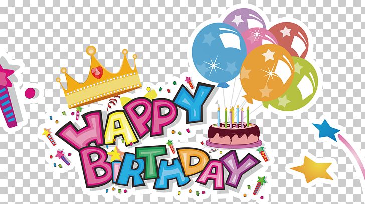 Birthday Cake Happy Birthday To You PNG, Clipart, Balloon