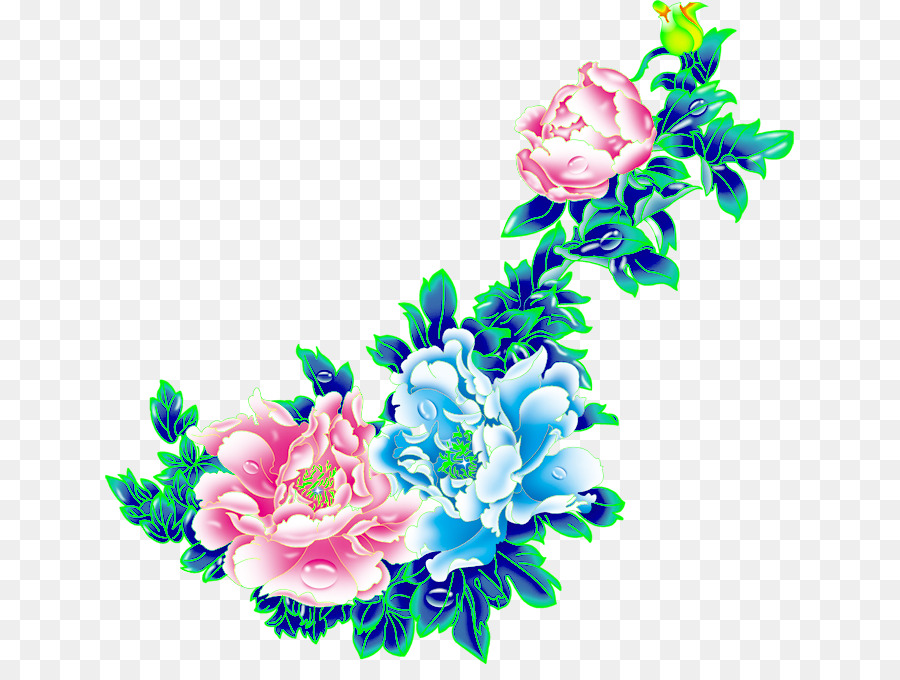 Floral flower background.