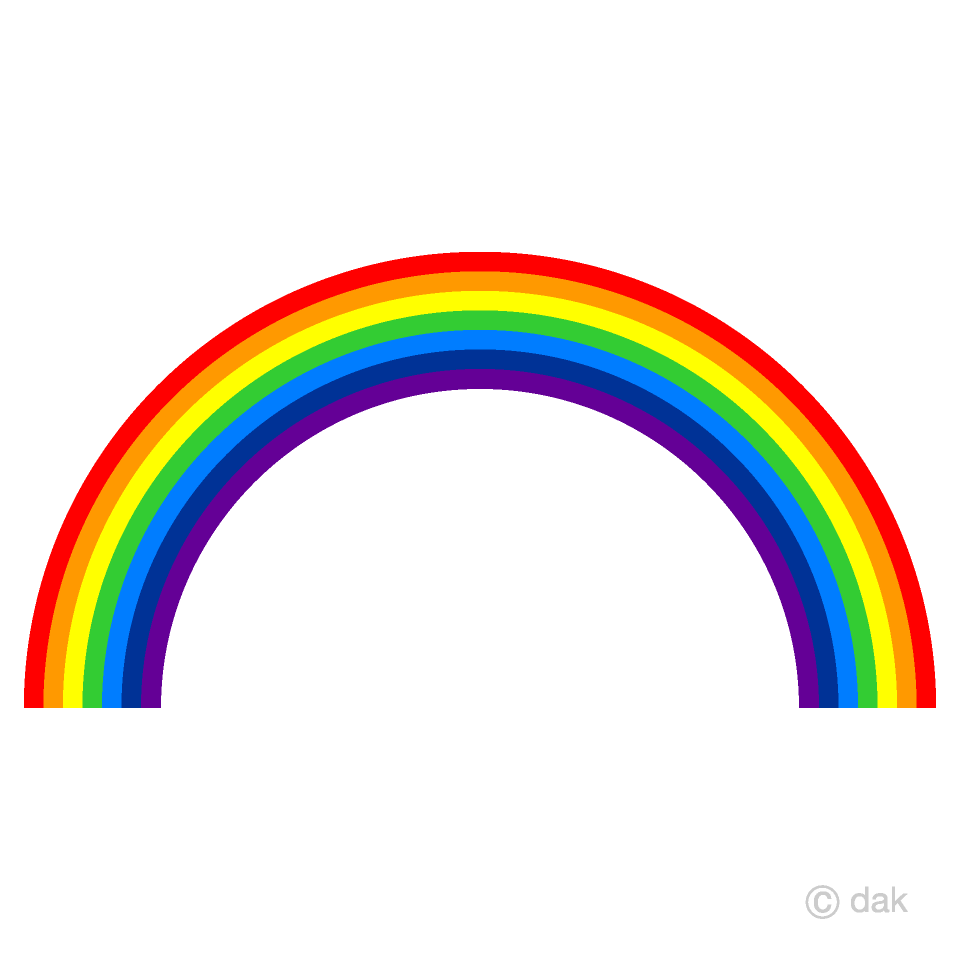 Free Rainbow Clipart Image