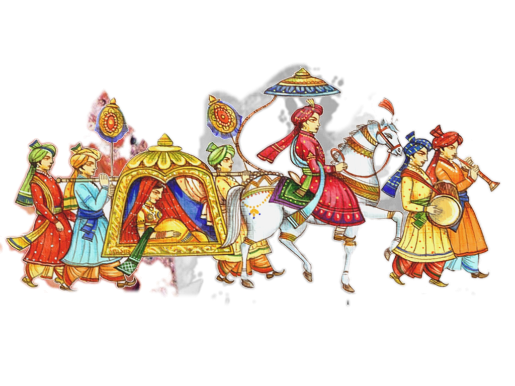 Image result for dulha dulhan vector