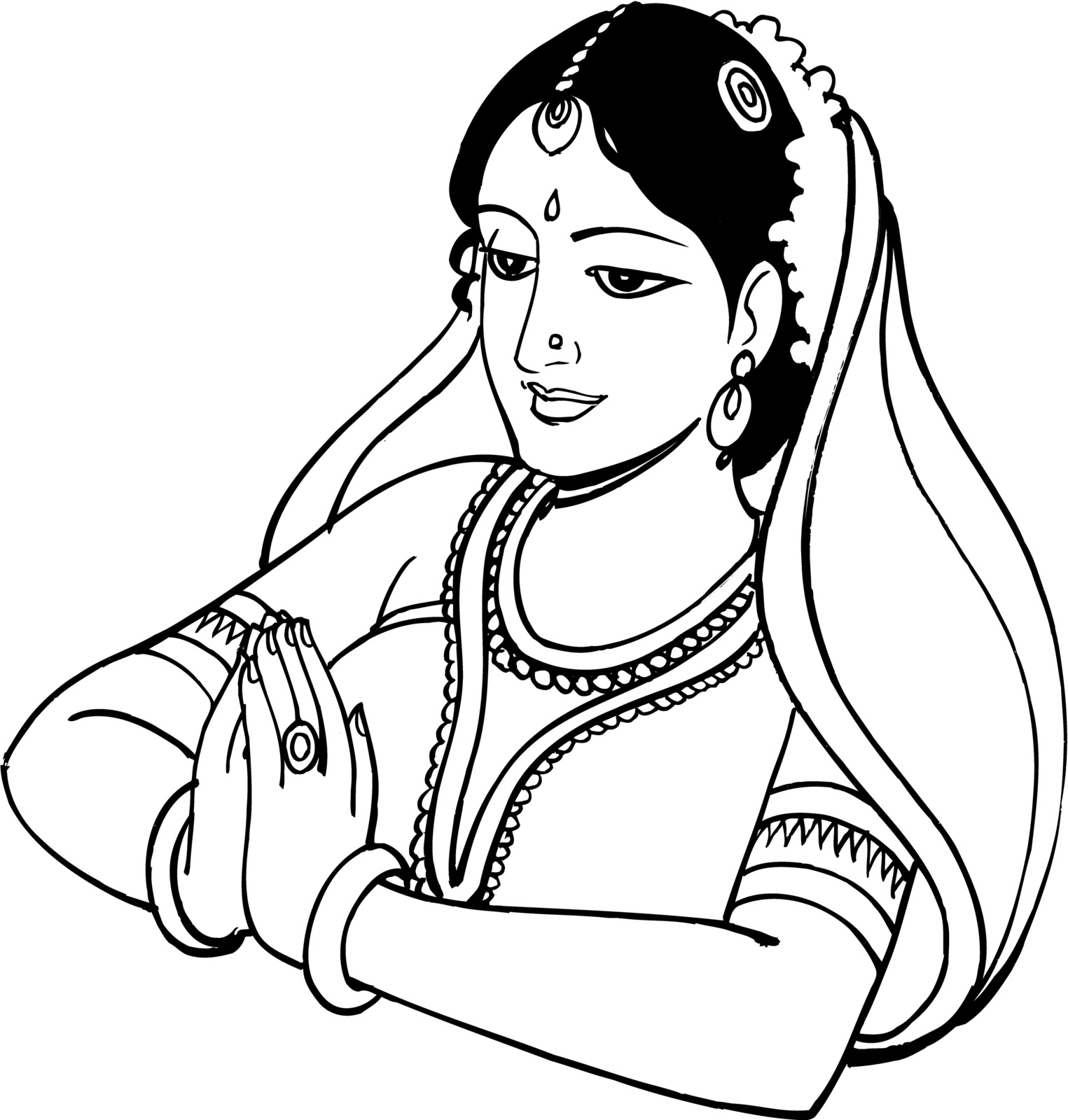 Welcome Hindu Wedding Clipart