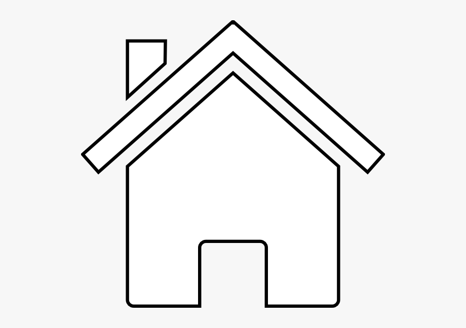 House Black And White Clip Art Black And White Home
