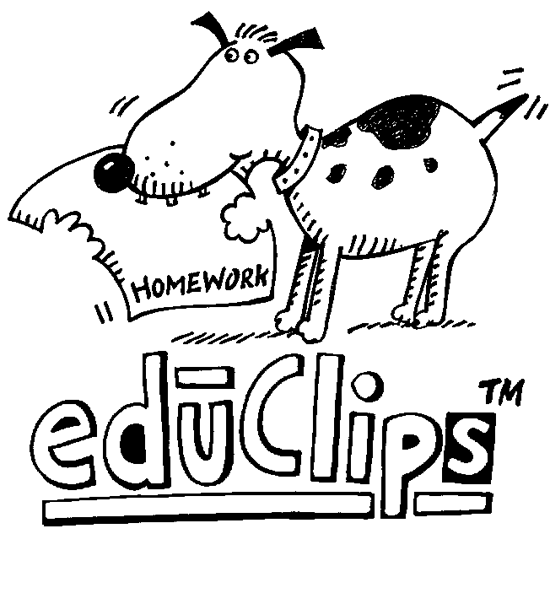 homework clipart dog
