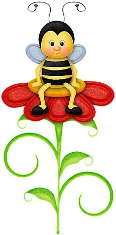 honey bee clipart lady