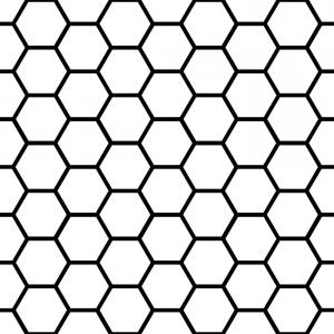 Honeycomb Background Seamless Texture Vector Clipart