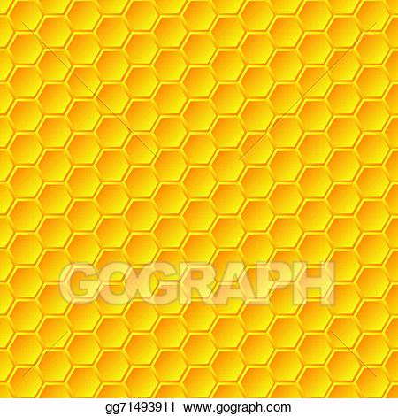 Vector art honeycomb.