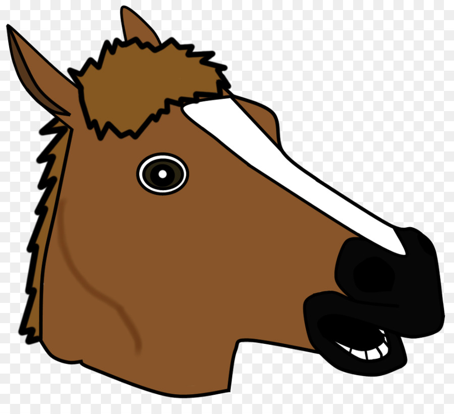 Horse cartoon clipart.