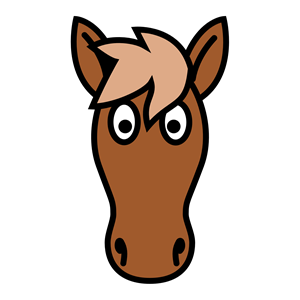 Horse head clipart, cliparts of Horse head free download
