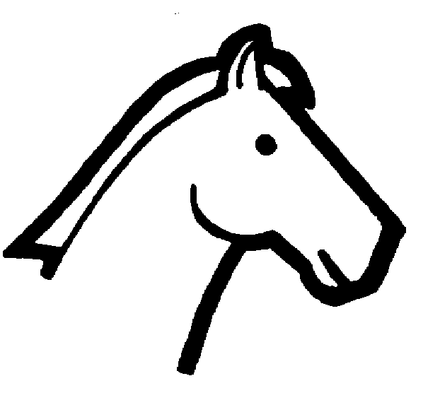 horse clipart simple