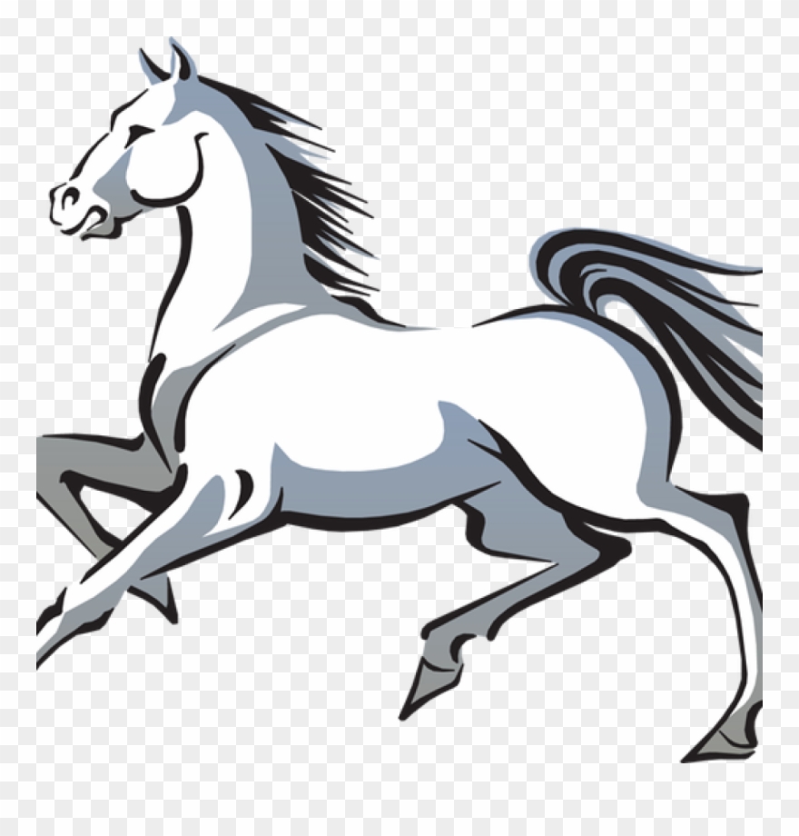White Horse Clipart Free White Horse Clip Art And Poem