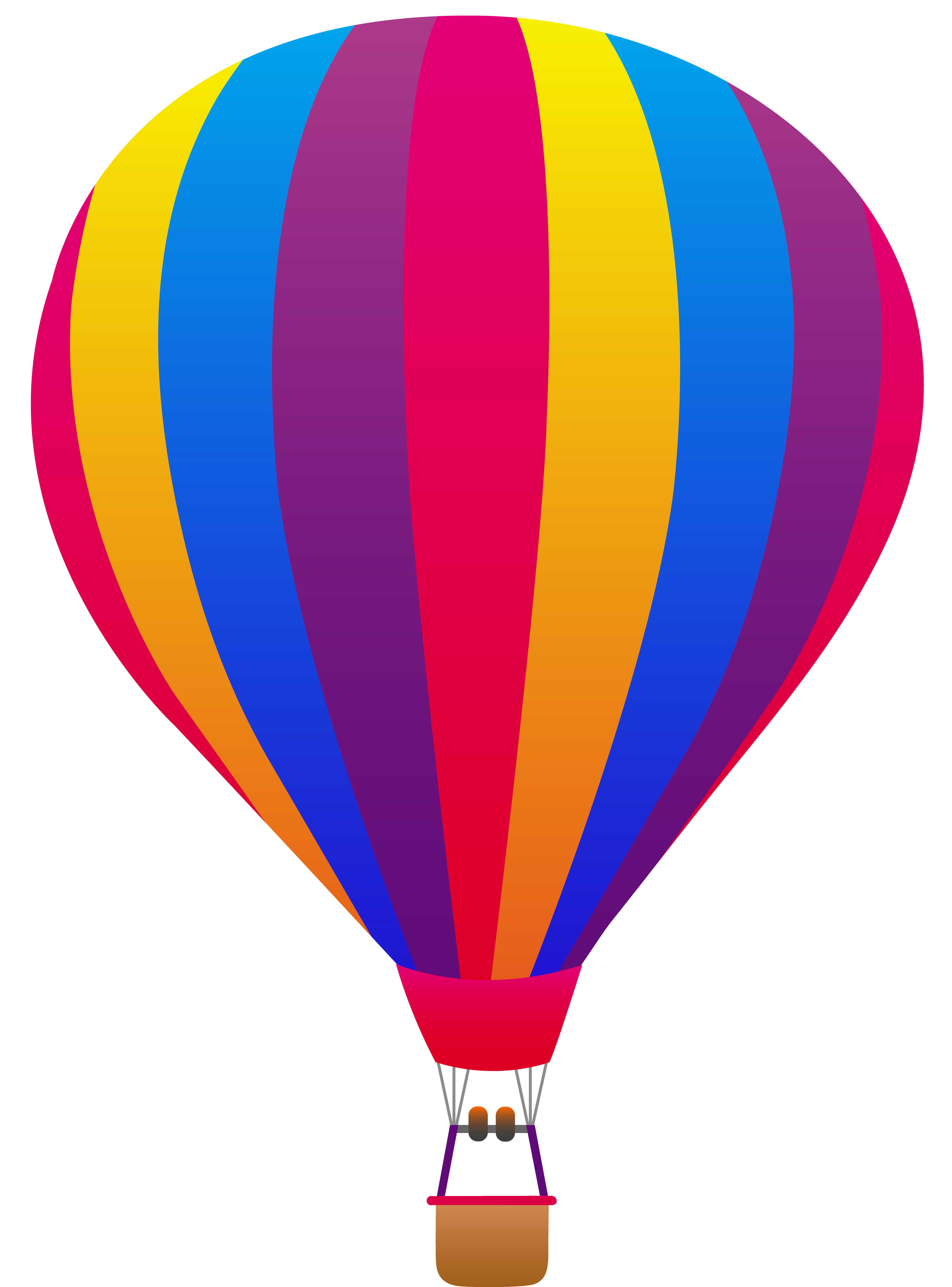 Hot air balloon clip art cartoon free clipart images