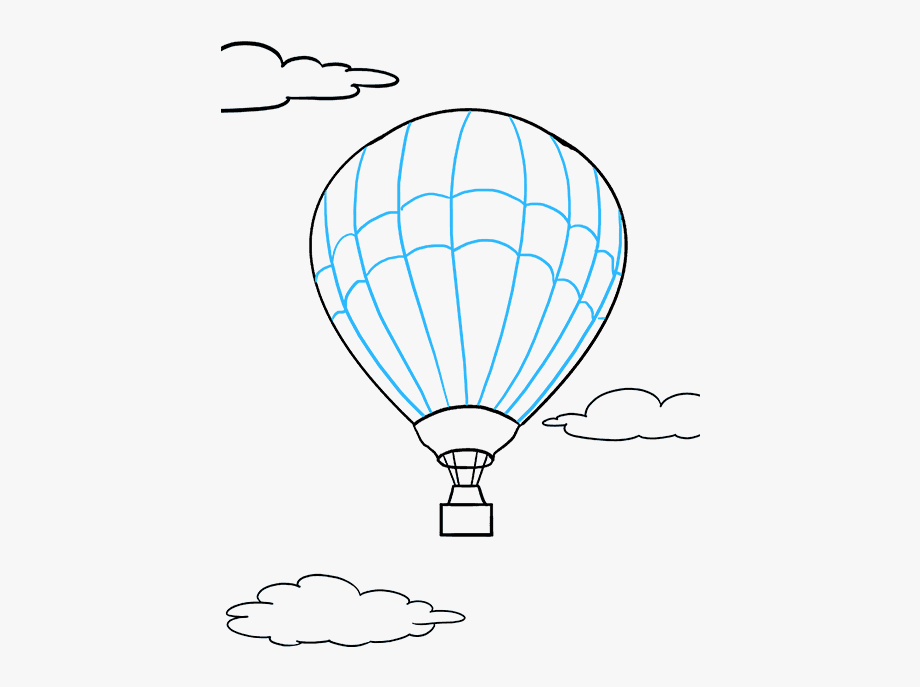 Hot Air Balloon Clipart Simple