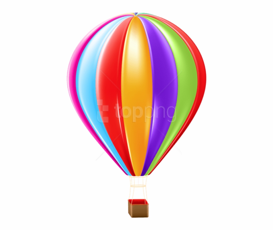 Hot Air Balloon Clipart Png Transparent Background