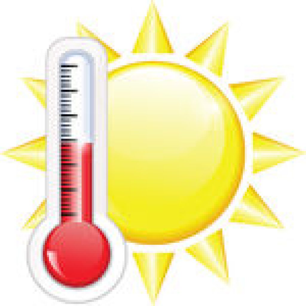 Hot weather clipart.