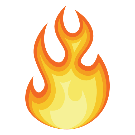 Flame clipart hot.