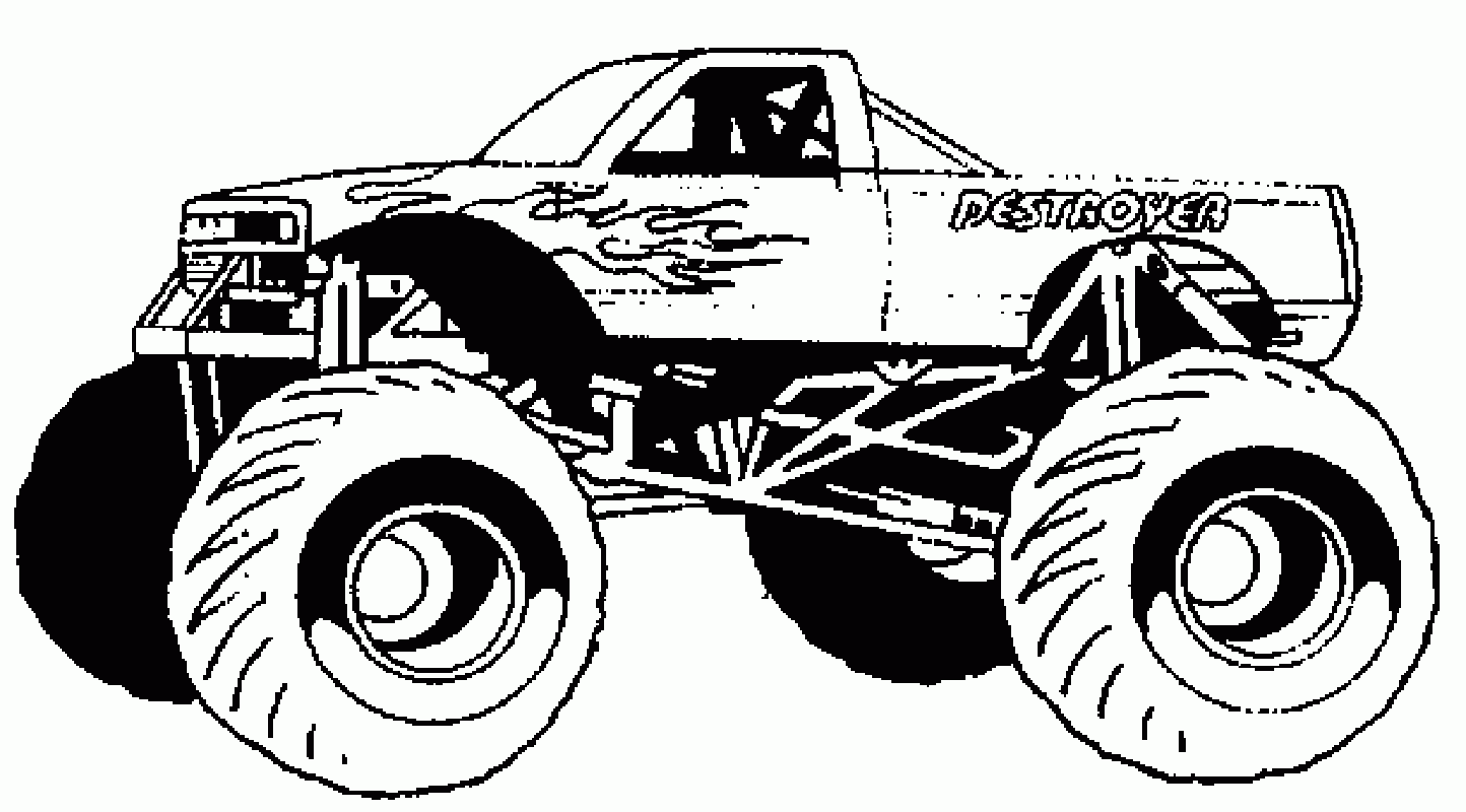 Creating Custom Hot Wheels Monster Truck Coloring Pages