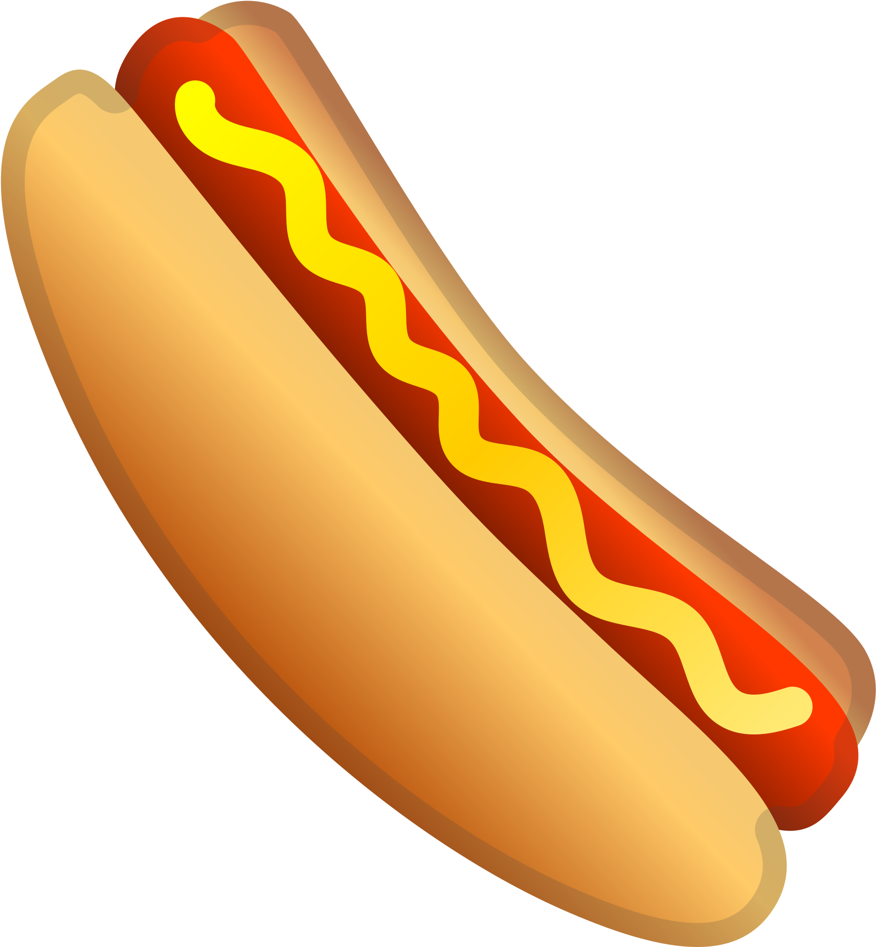 HD Hot Dog Icon