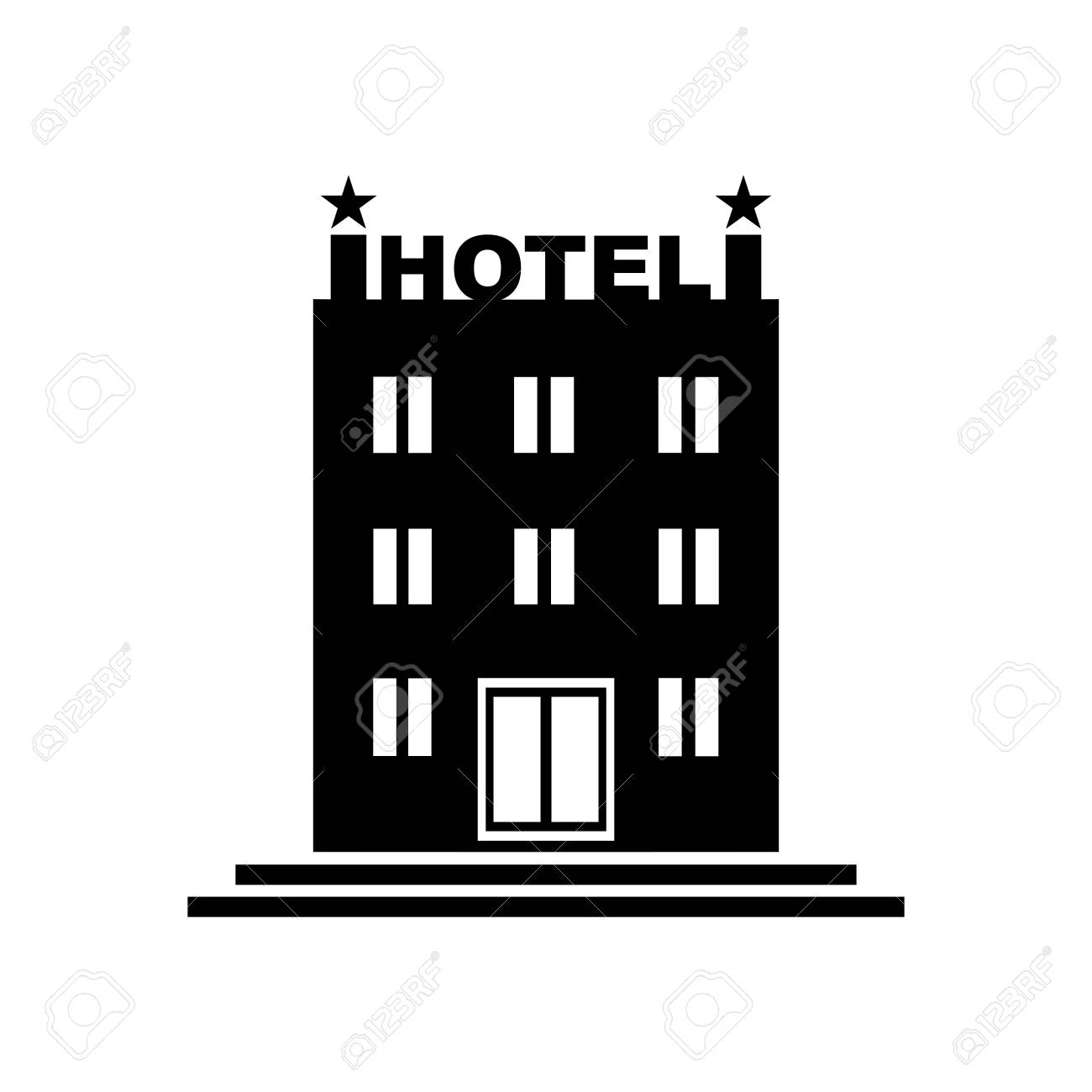 Hotel Clipart hotel building