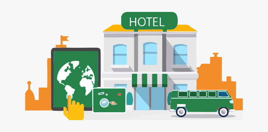 Hotel Booking Clipart