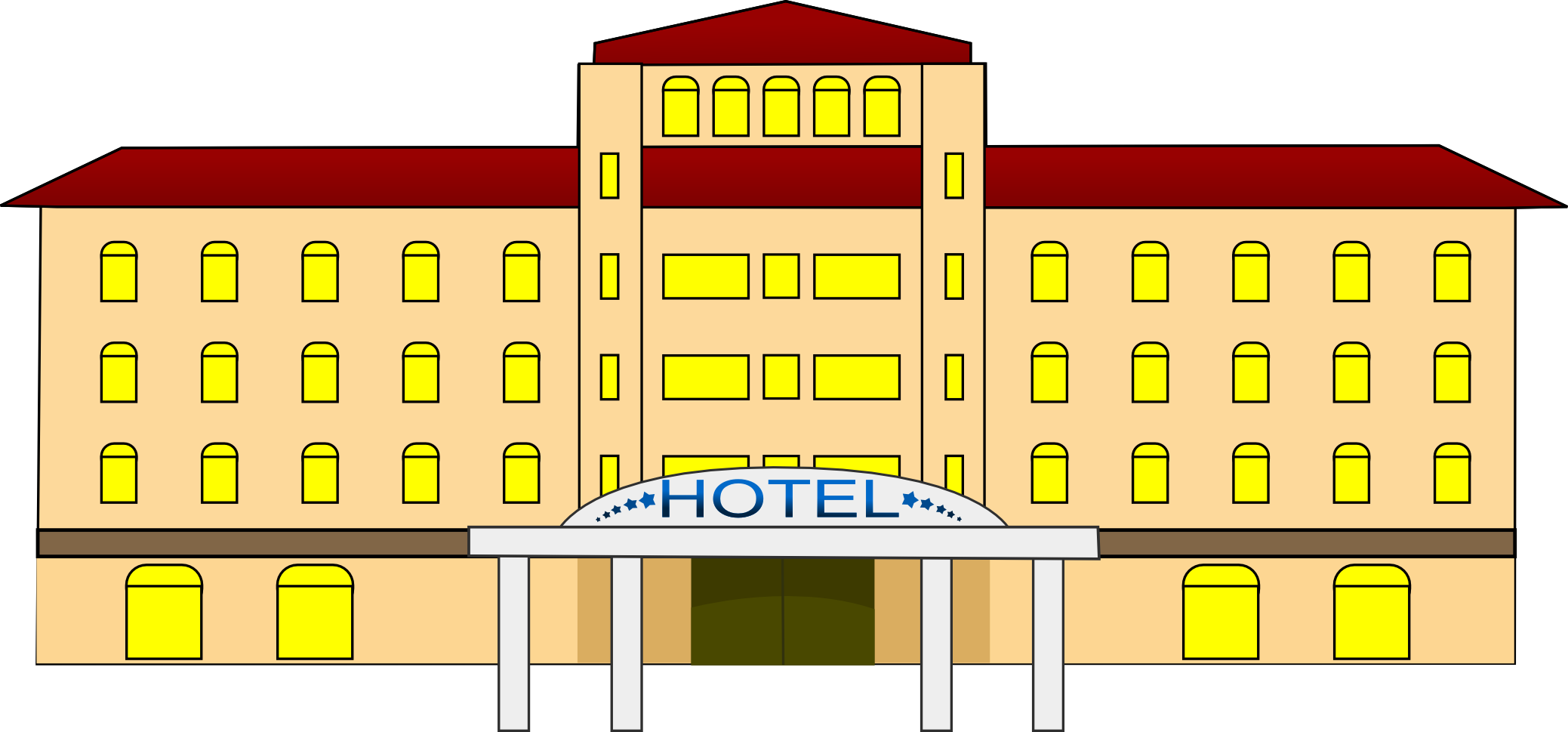 Best Hotel Clipart