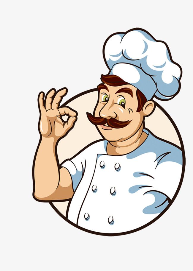 Creative Chef Cartoon Character Pictures, Chef Clipart
