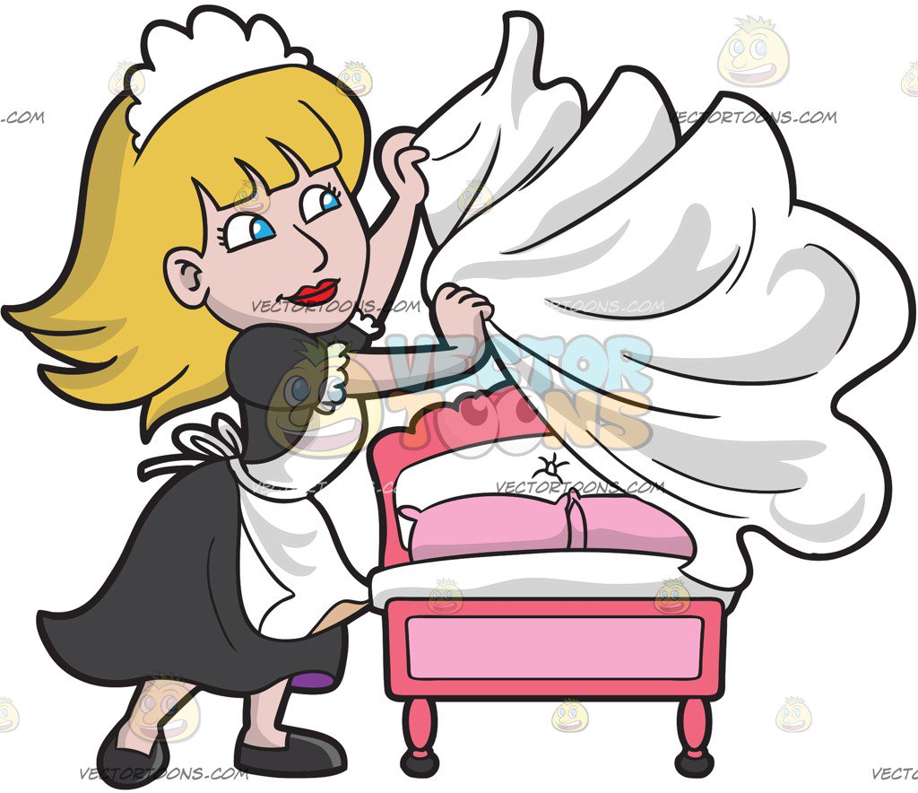 Hotel housekeeping clipart.