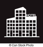 Hotel building Vector Clip Art EPS Images