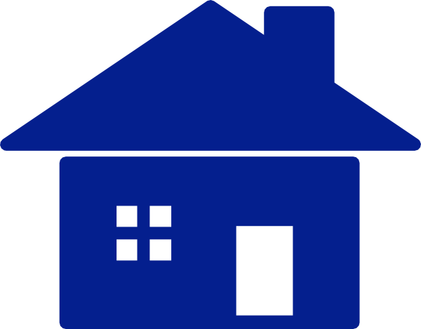 Free House Blue Cliparts, Download Free Clip Art, Free Clip