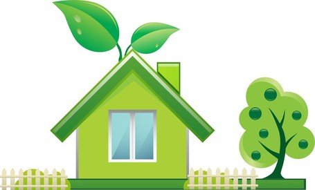 Free Green Homes Clipart and Vector Graphics