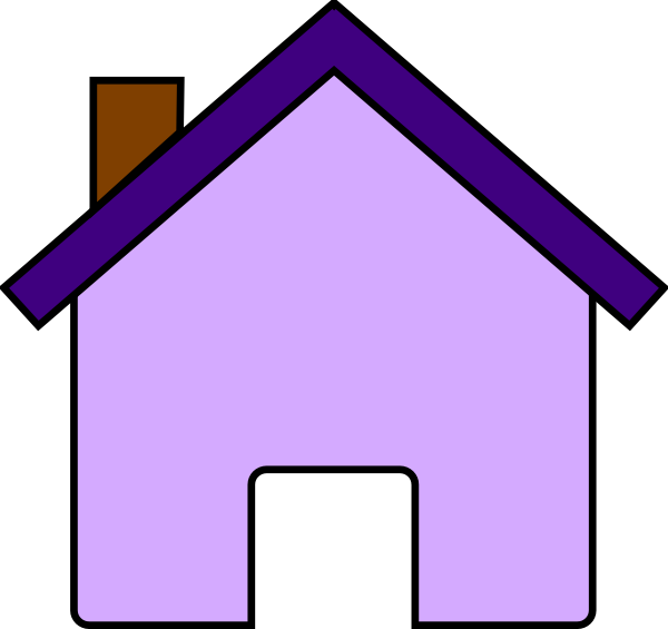 Purple house clip.