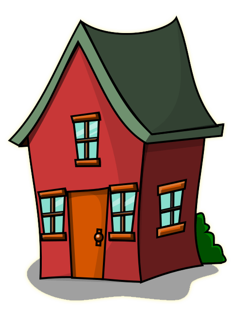 house picture clipart cartoon