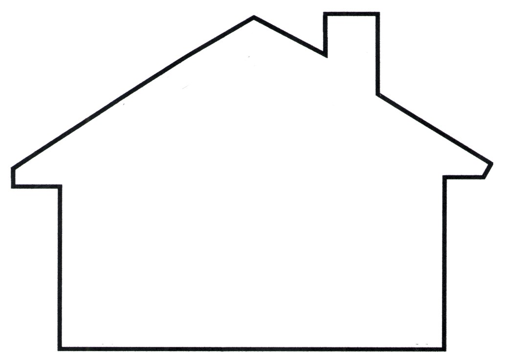 Empty house clipart