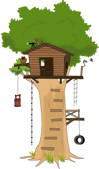 Tree house clipart